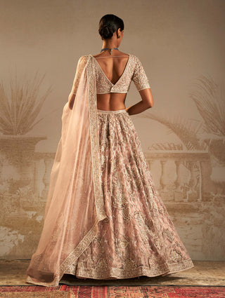 Ridhi Mehra-Doli Dusty Pink Lehenga Set-INDIASPOPUP.COM