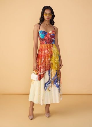 Marilyn multicolor dress