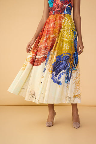 Marilyn multicolor dress