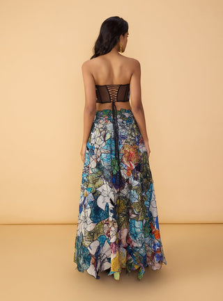 Larissa corset blouse and skirt set