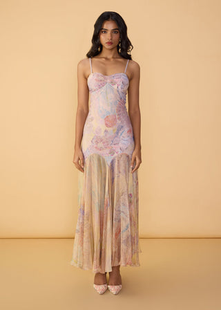 Daisy light multicolor dress