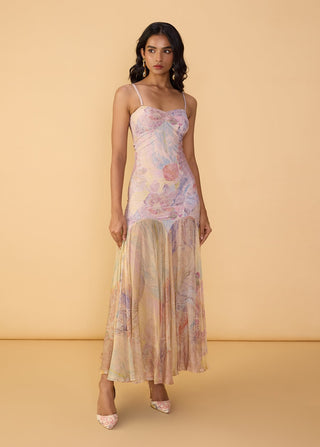 Daisy light multicolor dress