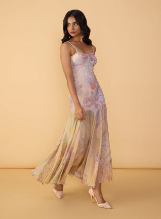 Daisy light multicolor dress