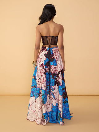 Starla corset blouse and lehenga set