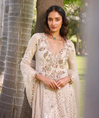 Aliza Kalidar Kurta And Sharara Set by Dolly J, available on Indiaspopup.com