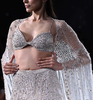 Dolly J-Sofia Dusty Ivory Lehenga Set-INDIASPOPUP.COM