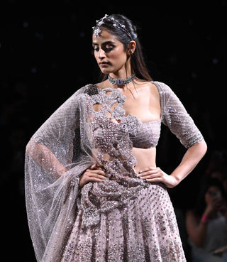 Dolly J-Amara Powder Pink Lehenga Set-INDIASPOPUP.COM