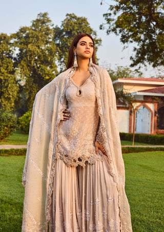 Jazz Kurta And Sharara Set by Dolly J available on Indiaspopup.com