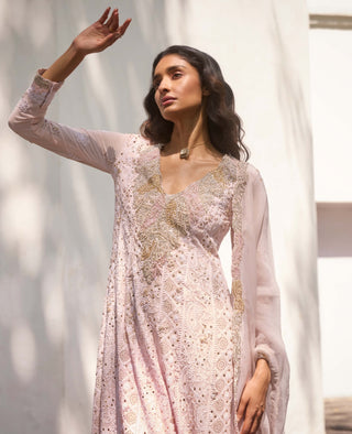 Adaira Kalidar Kurta And Sharara Set by Dolly J, available on Indiaspopup.com