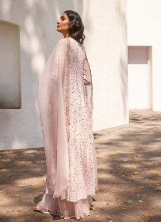 Adaira Kalidar Kurta And Sharara Set by Dolly J, available on Indiaspopup.com