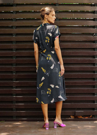 Eden Printed Shirt Dress by Nautanky, available on Indiaspopup.com