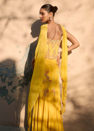 Dolly J Aurora Bloom Corset & Skirt Set available on indiaspopup