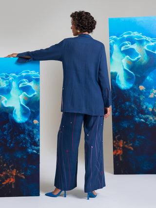 Ocean mist purple shirt and pants