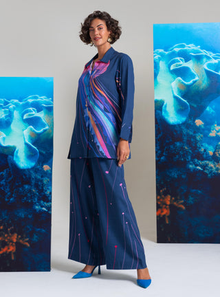 Ocean mist purple shirt and pants