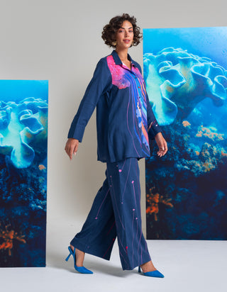 Ocean mist purple shirt and pants
