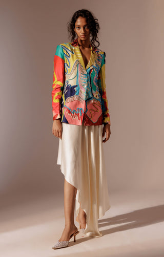 Elio Handkerchief Skirt by Advait available on Indiaspopup.com