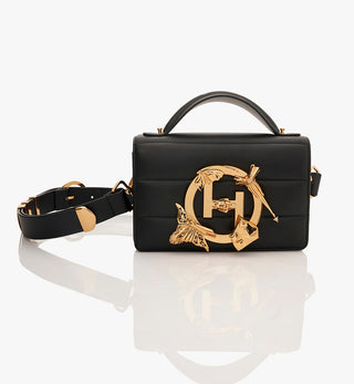Outhouse Black Midi Disco Bag available on indiaspopup