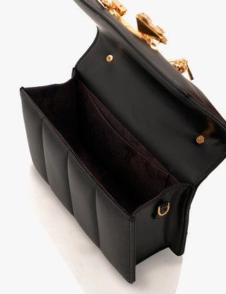 Outhouse Black Midi Disco Bag available on indiaspopup
