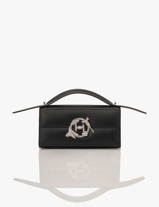 Outhouse Black Furbie Grande Bag available on indiaspopup