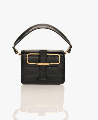 Outhouse Noir Black Furbie Nano Bag available on indiaspopup