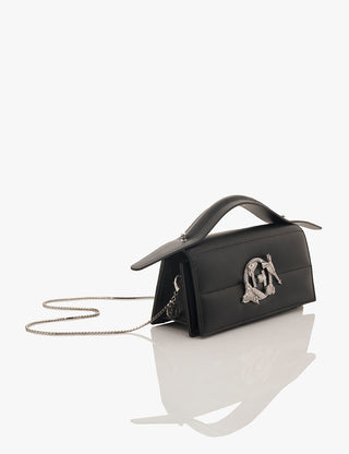 Outhouse Black Furbie Grande Bag available on indiaspopup
