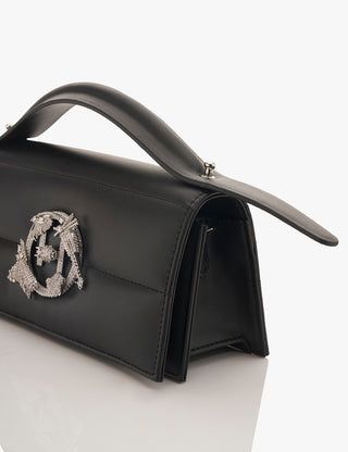 Outhouse Black Furbie Grande Bag available on indiaspopup