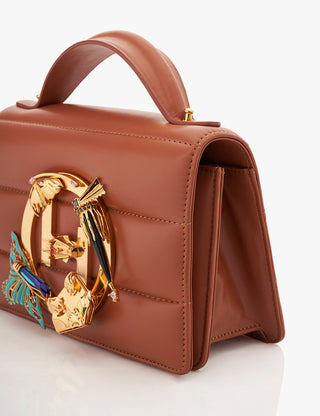 Outhouse Tan Brown Midi Disco Bag available on indiaspopup