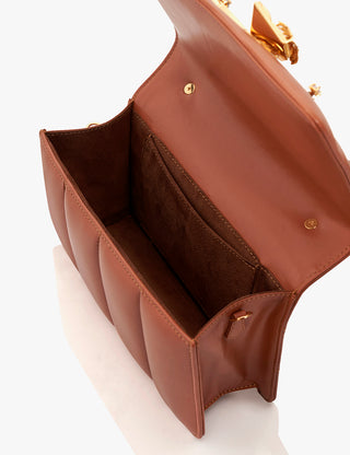 Outhouse Tan Brown Midi Disco Bag available on indiaspopup