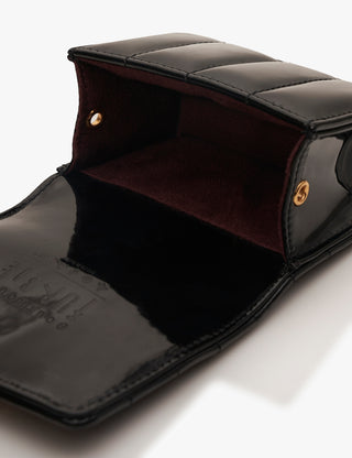 Outhouse Noir Black Furbie Nano Bag available on indiaspopup
