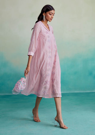 The Right Cut-Pink Blushine Dress-INDIASPOPUP.COM