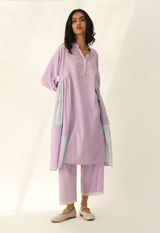 Kokanica patchwork tunic dress and pants