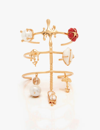 Outhouse Gold Cartella Handcuff available on indiaspopup