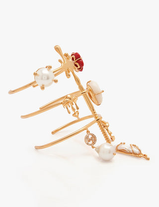 Outhouse Gold Cartella Handcuff available on indiaspopup