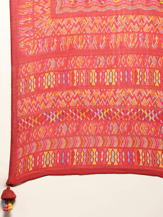 Red Peru Kurta Set by Ritu Kumar available on Indiaspopup