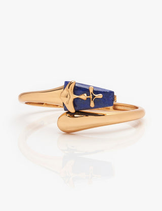 Outhouse Gold Lazuli Sculpt Handcuff available on indiaspopup