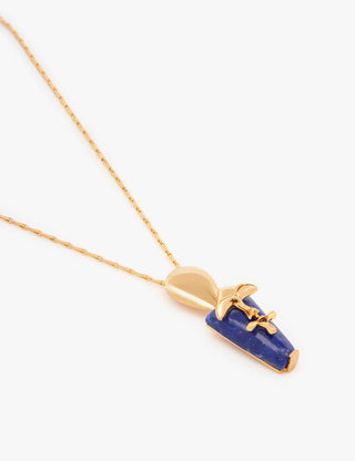 Outhouse Gold Lazuli Sculpt Pendant available on indiaspopup