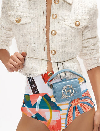 Outhouse Pastel Blue Furbie Nano Bag available on indiaspopup