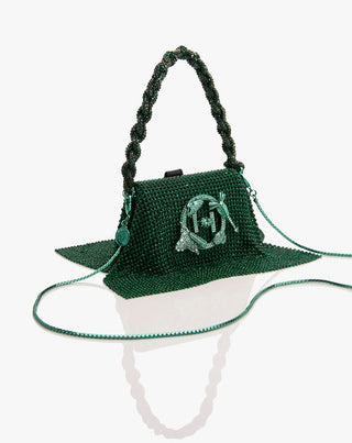 Outhouse Kelly Green Crystal Furbie available on indiaspopup