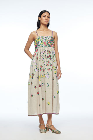 Pendulina beige dress