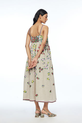 Pendulina beige dress