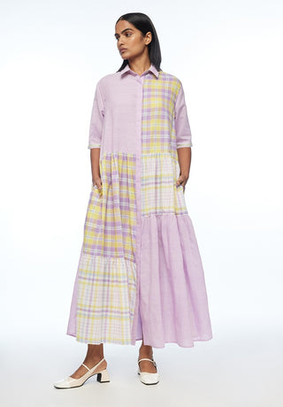 Setigera check dress