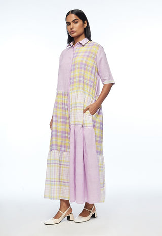 Setigera check dress