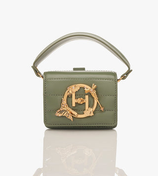 Outhouse Fern Green Furbie Nano Bag available on indiaspopup