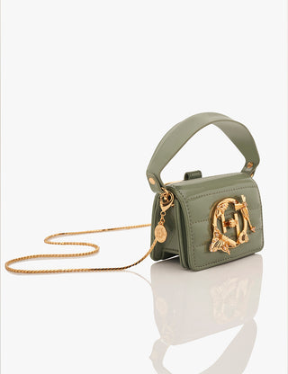 Outhouse Fern Green Furbie Nano Bag available on indiaspopup