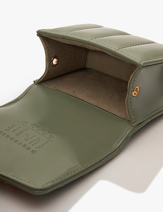 Outhouse Fern Green Furbie Nano Bag available on indiaspopup