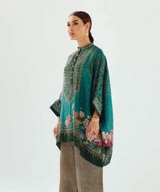 Rajdeep Ranawat-Chanel Teal Tunic-INDIASPOPUP.COM