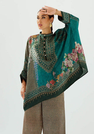 Rajdeep Ranawat-Chanel Teal Tunic-INDIASPOPUP.COM
