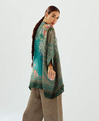Rajdeep Ranawat-Chanel Teal Tunic-INDIASPOPUP.COM