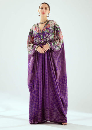 Rajdeep Ranawat-Imama Purple Kaftan-INDIASPOPUP.COM