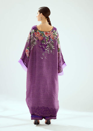 Rajdeep Ranawat-Olivia Purple Kaftan Dress-INDIASPOPUP.COM